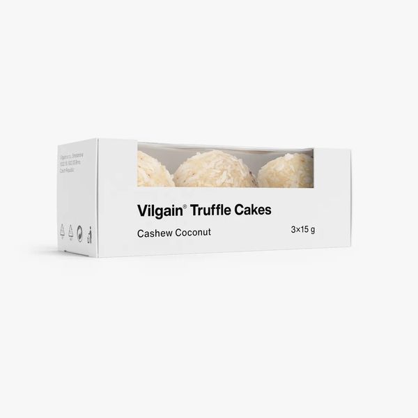 Vilgain Truffle Cakes BIO Coconut- 45g